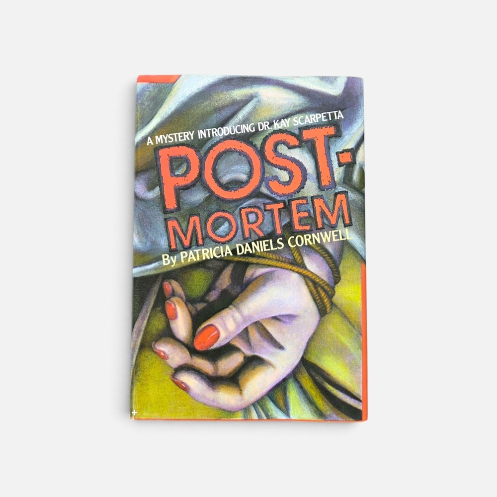 Postmortem Patricia Cornwell 1990 Hardcover First Edition Kay Scarpetta Mystery
